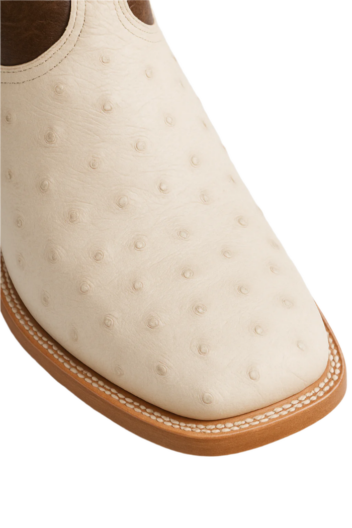 Botas de Avestruz Panza Suave Horma Ancha LAB-8279728