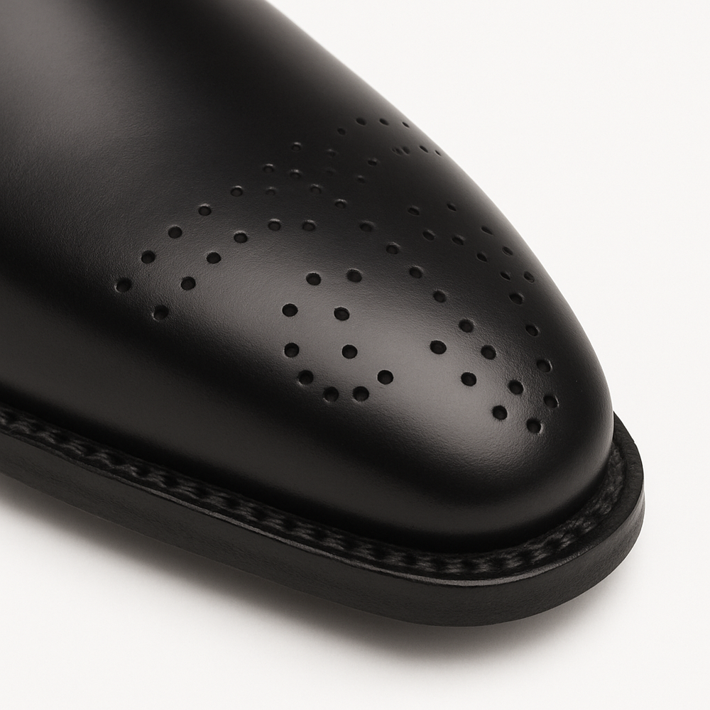 Gavino Black Calfskin Leather Mens Oxford By Mezlan Made In Spain Brand