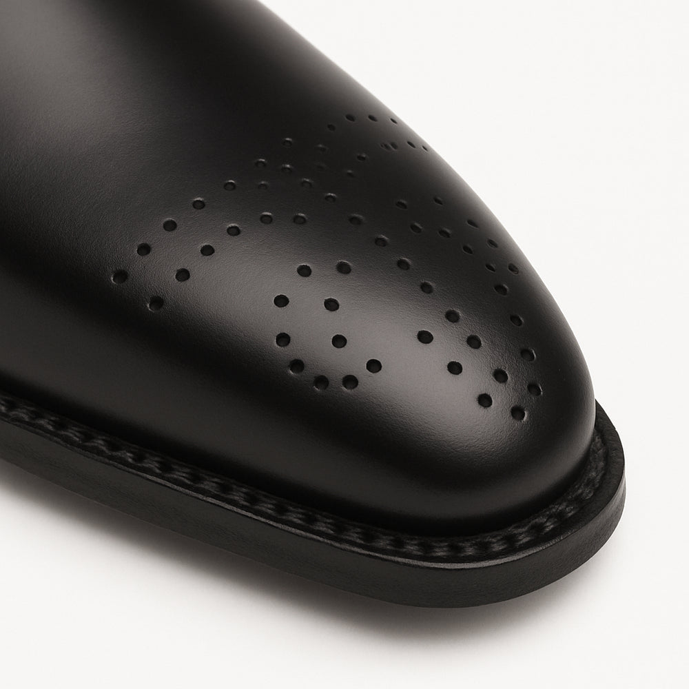 Gavino Black Calfskin Leather Mens Oxford By Mezlan Made In Spain Brand