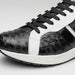 Marco Di Milano Lyon II Ostrich Quill & Calfskin Sneakers