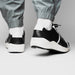 Marco_Di_Milano Lyon II: Black & White Leather Luxury Shoe
