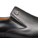 Mens Mezlan Modern Cap-Toe Slip-On Loafer Premium Calfskin That Bridges The Gap Between Formal Oxfords & Everyday Loafers In Color Black