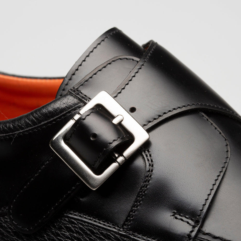 Mezlan Pego Monk Strap - Luxury Italian Leather Shoes