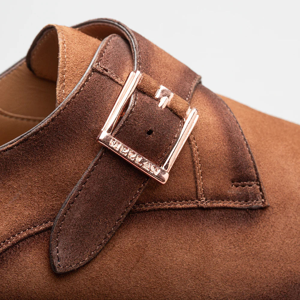 Mezlan Albini Suede Monk strap - Sport