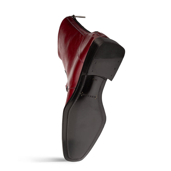 Mezlan Buscemi Hi-Shine Ornament Boot - Luxury Leather Dress Boot