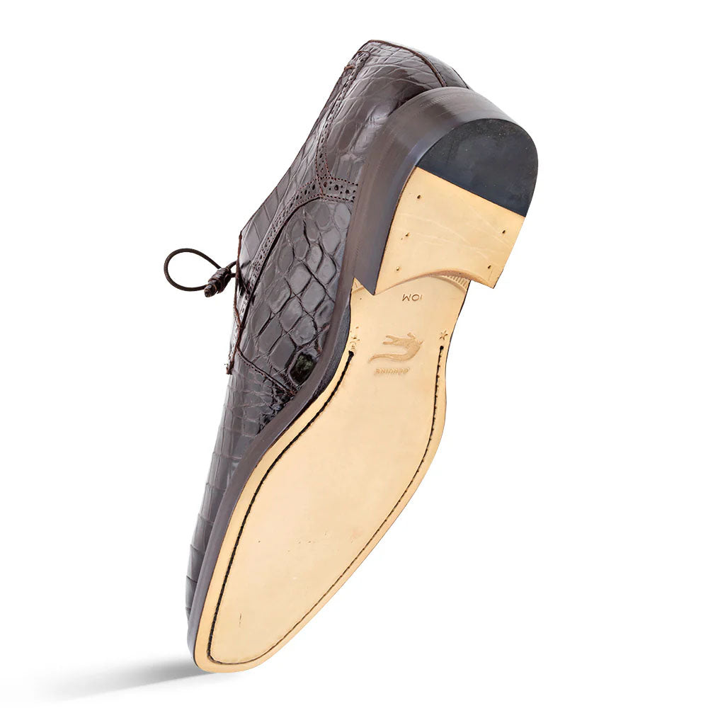 Mezlan Dandy Alligator Lace Up