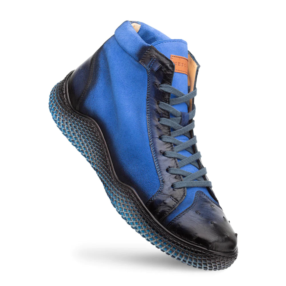 Mezlan Ostrich Dress Sneaker