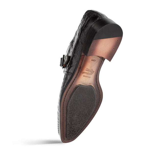 Mezlan Gigolo Crocodile Monk Strap