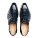 Mezlan Gigolo Crocodile Monk Strap - Luxury Italian Leather Shoe
