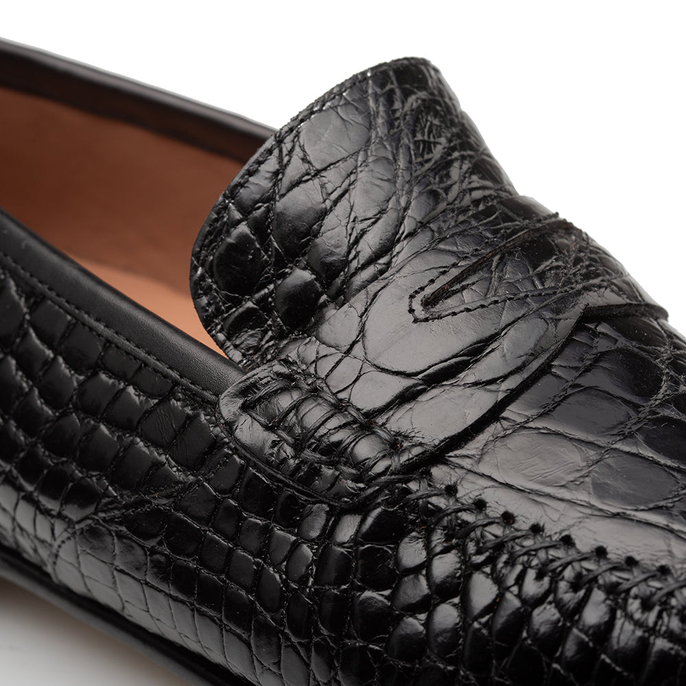 Armano Crocodile Moccasin