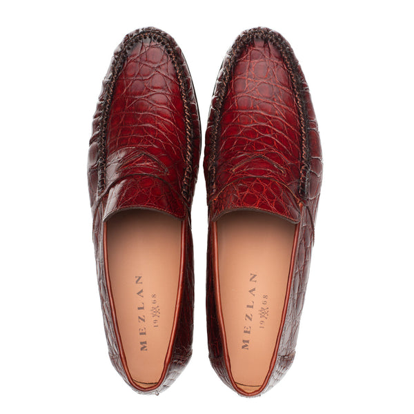 Armano Crocodile Moccasin