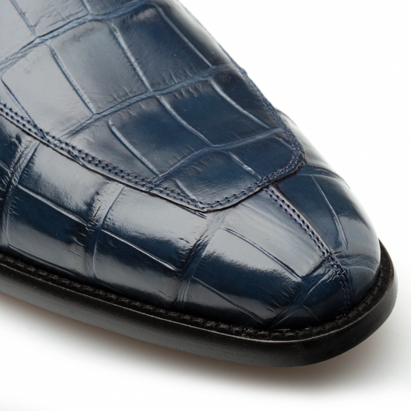 Mezlan Piccolo Alligator Penny Loafer