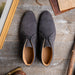 Zelli Marco Italian Suede Chukka Boots in Grey | Luxury Footwear