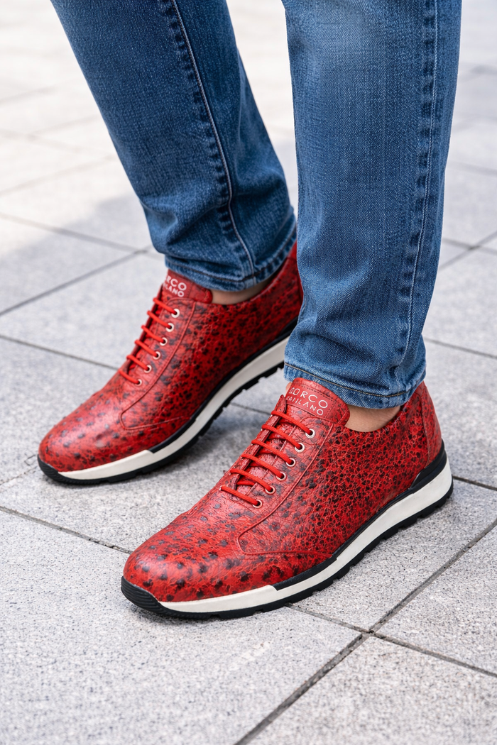 Marco Di Milano Scanno Antique Red