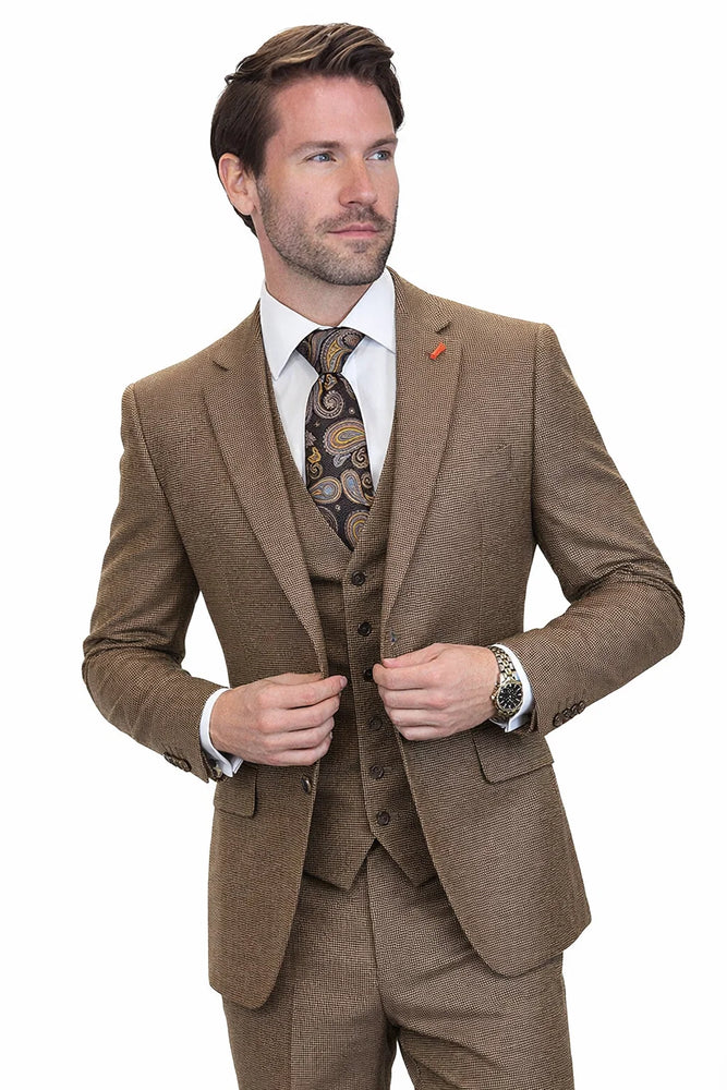 men-s-copper-brown-micro-plaid-wool-suit-designer-vintage-style-with-vest