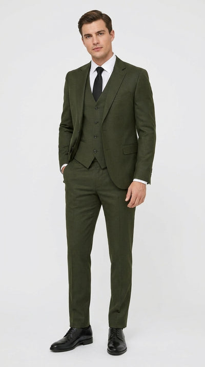 Military Green Suit
