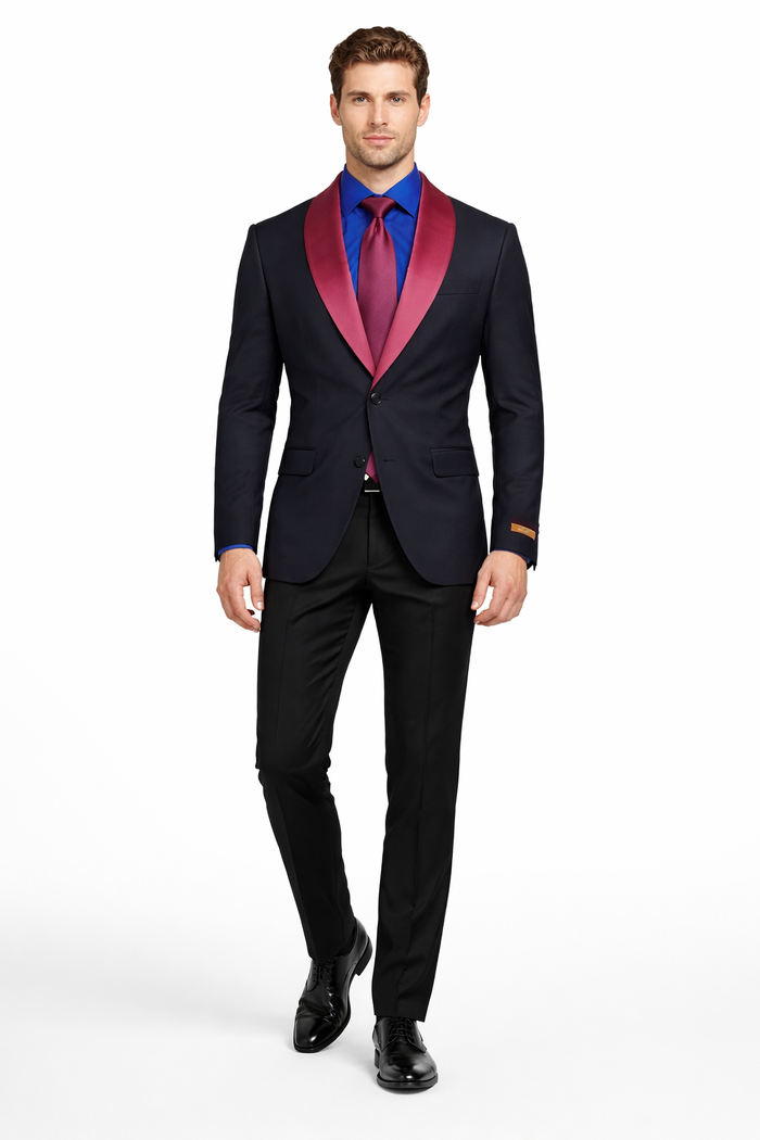 Men's Wedding Blazer with Premium Shawl Lapel Design
