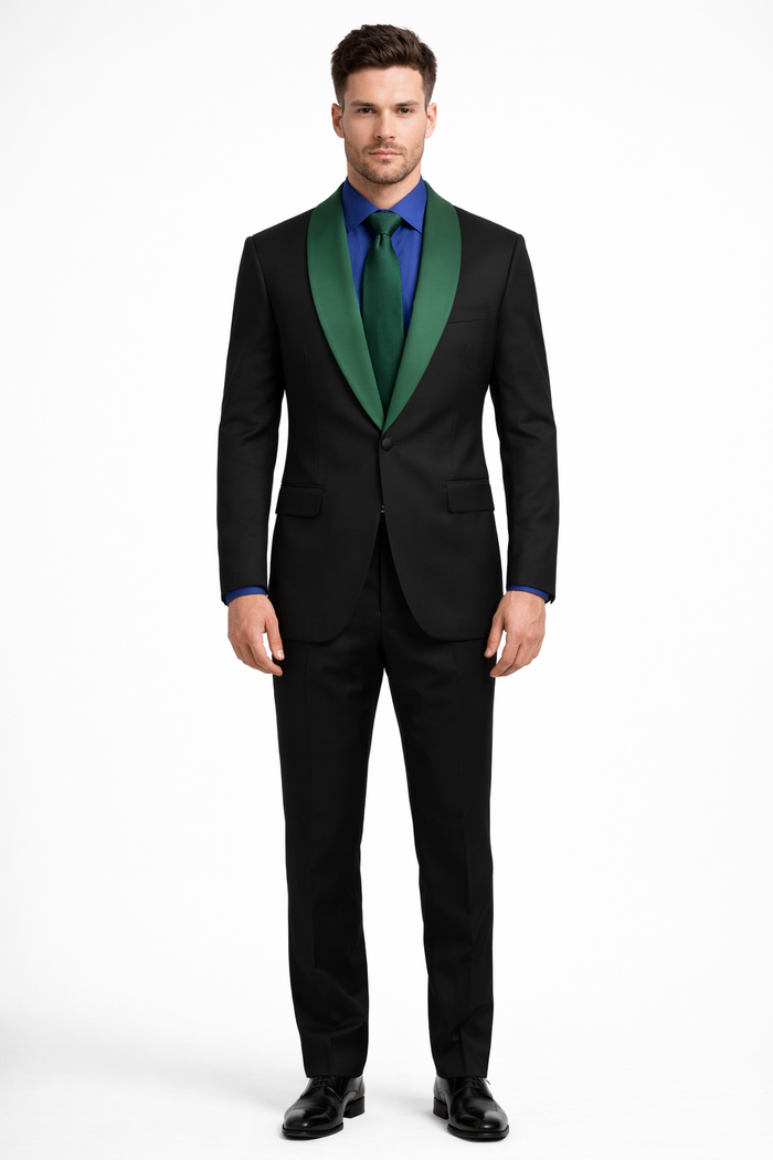 Men's Wedding Blazer with Premium Shawl Lapel Design