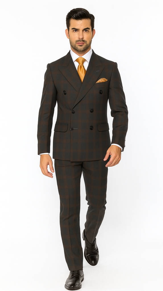 Men’s Rossi Man Milano RM1793 – Modern Formal Suit - Stylish Tailored Attire for Every Occasion