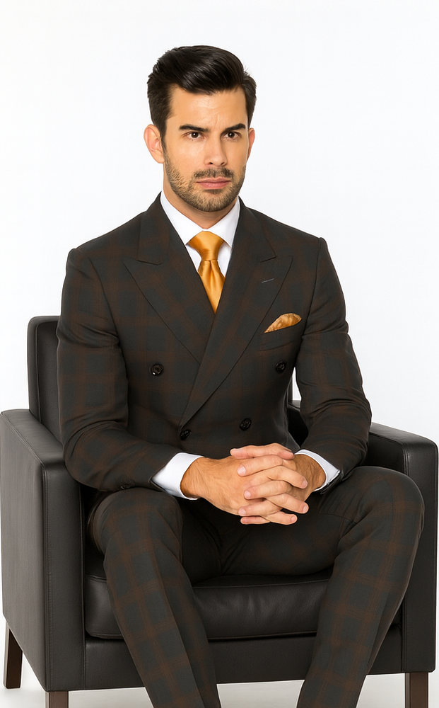 Men’s Rossi Man Milano RM1793 – Modern Formal Suit - Stylish Tailored Attire for Every Occasion