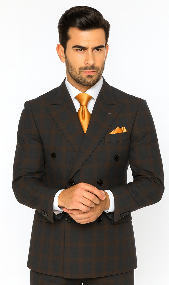 Men’s Rossi Man Milano RM1793 – Modern Formal Suit - Stylish Tailored Attire for Every Occasion