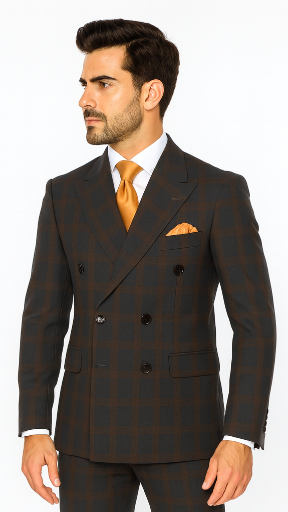 Men’s Rossi Man Milano RM1793 – Modern Formal Suit - Stylish Tailored Attire for Every Occasion