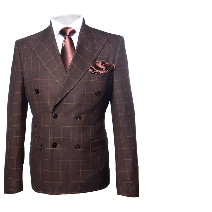 Men’s Rossi Man Milano RM1848 – Slim Fit Stylish Suit - Modern Formalwear for Men