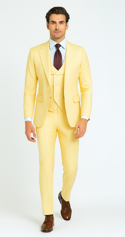 Men’s Rossi Man Paul RM1394 – Stylish Tailored Fit Suit - Modern Formalwear for Men