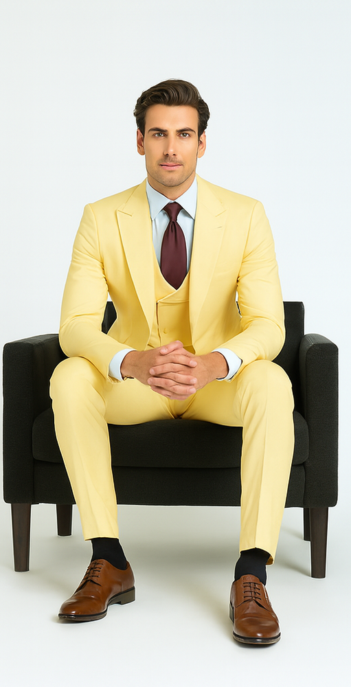 Men’s Rossi Man Paul RM1394 – Stylish Tailored Fit Suit - Modern Formalwear for Men