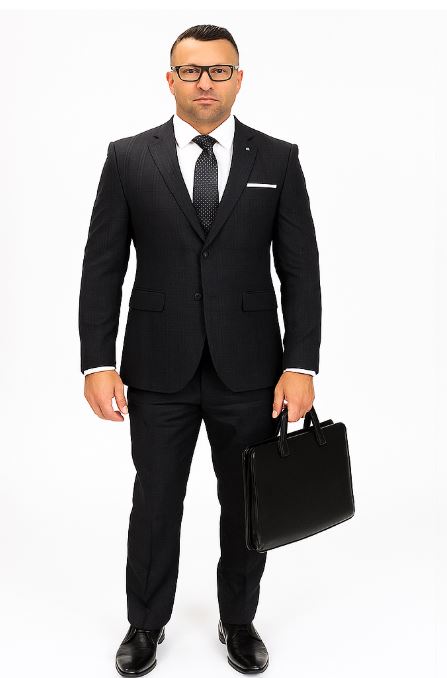 mens-3-piece-100-percent-wool-suit-affordable-italian-super-150s-fabric-in-plaid-texture-fabric-in-color-black