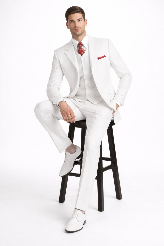 Men's 3 Piece Fashion Suit - Vested 3 Piece Zoot Suit - Three Piece Suit