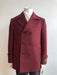 Mens Big and Tall Peacoat - Big and Tall Overcoats - Wool Peacoat - AlbertoNardoniStore