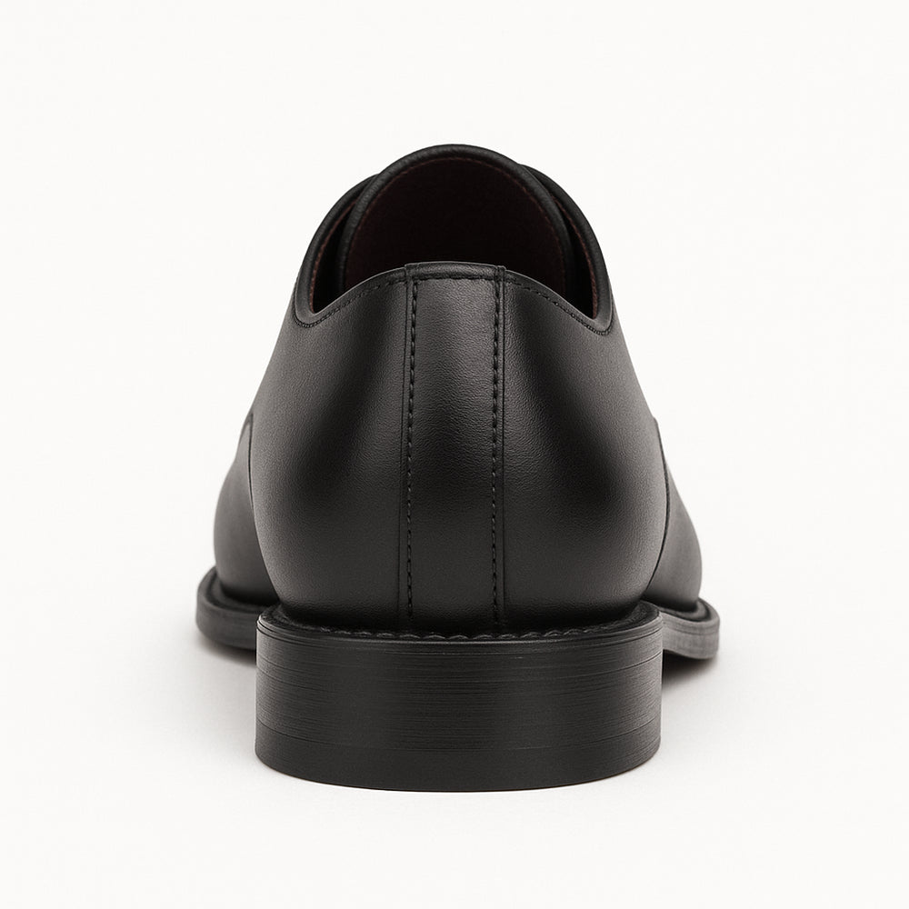 Gavino Black Calfskin Leather Mens Oxford By Mezlan Made In Spain Brand