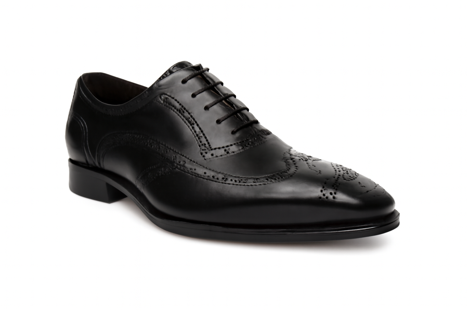 Mens Mezlan Ugalde Classic Wingtip Dress Shoe in Cognac