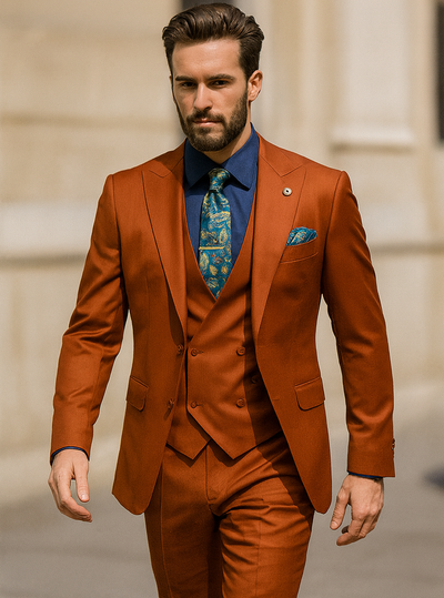 Burnt Orange Suit