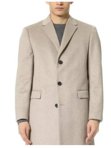 Men's Cashmere Overcoat Tan