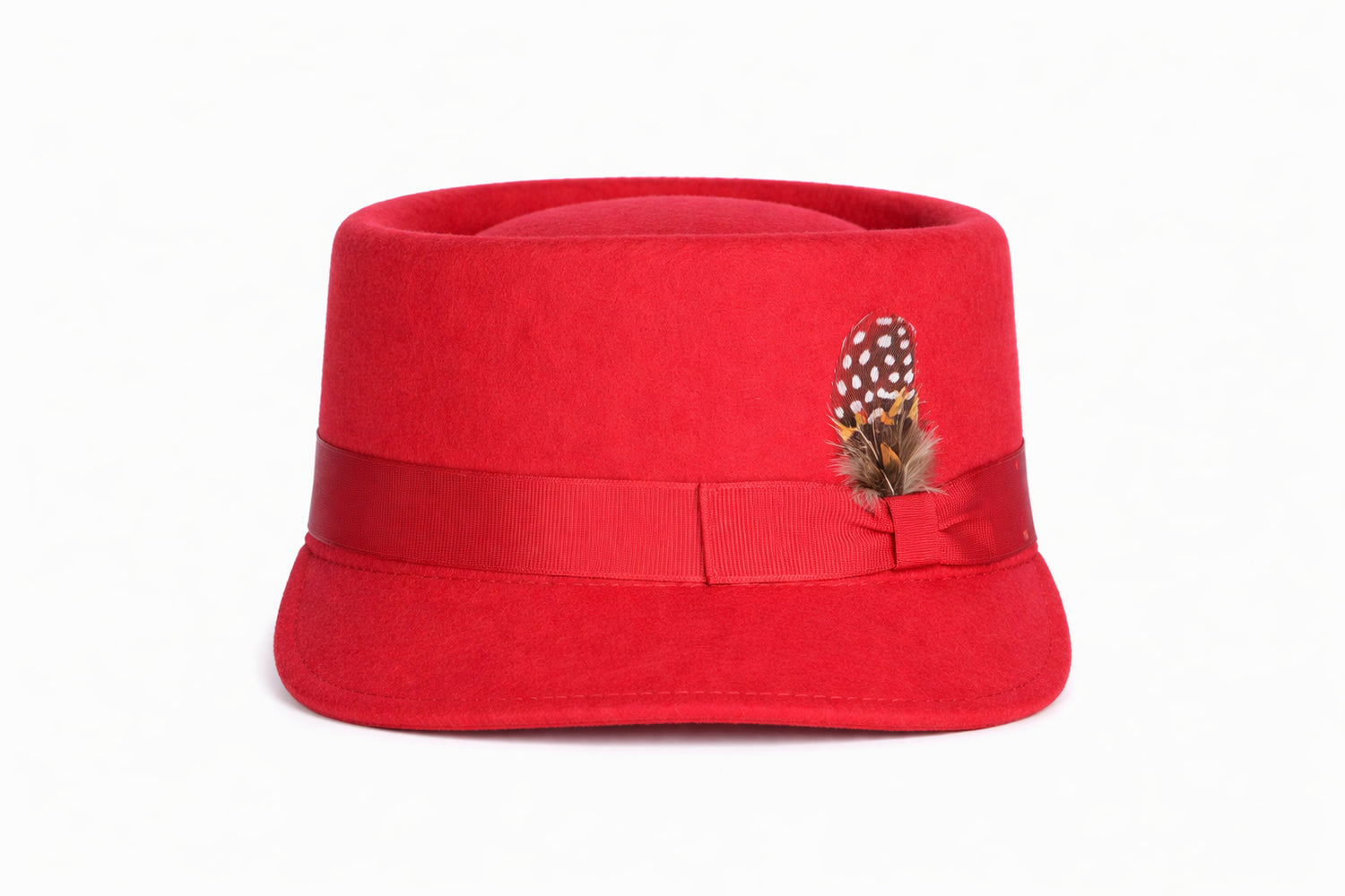 Men's Conductor Hat Red