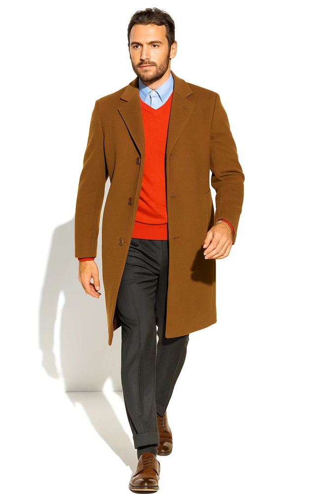 mens-dress-brown-full-length-overcoat