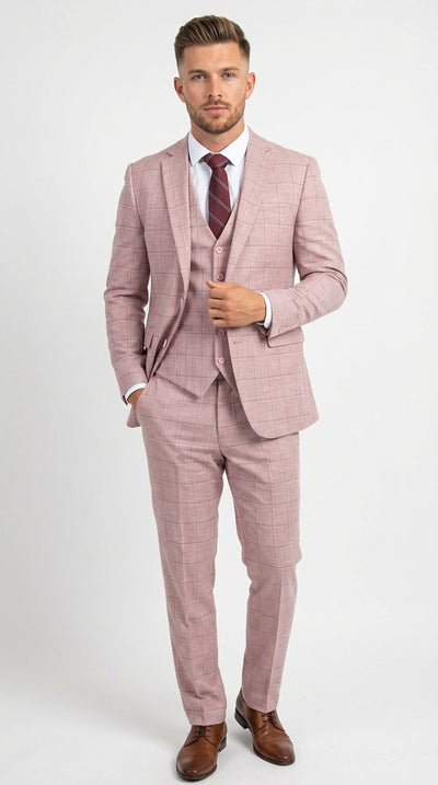Dusty Pink Suit