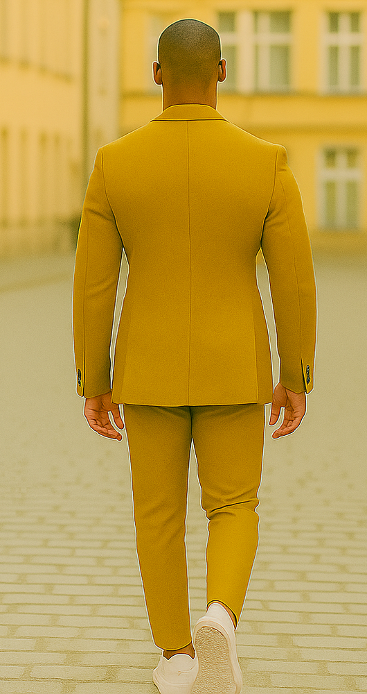 Mens Gold Suit - Gold Prom Suits