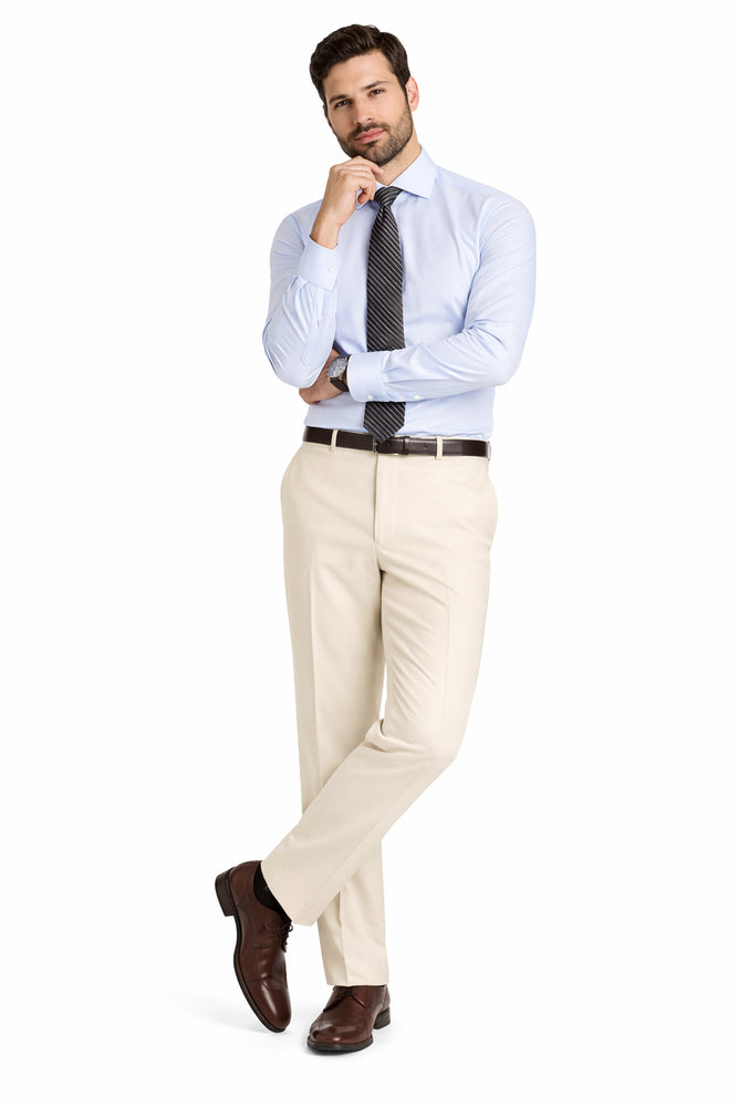 Mens Ivory Dress Pants - Cream Pants - Off White Slacks