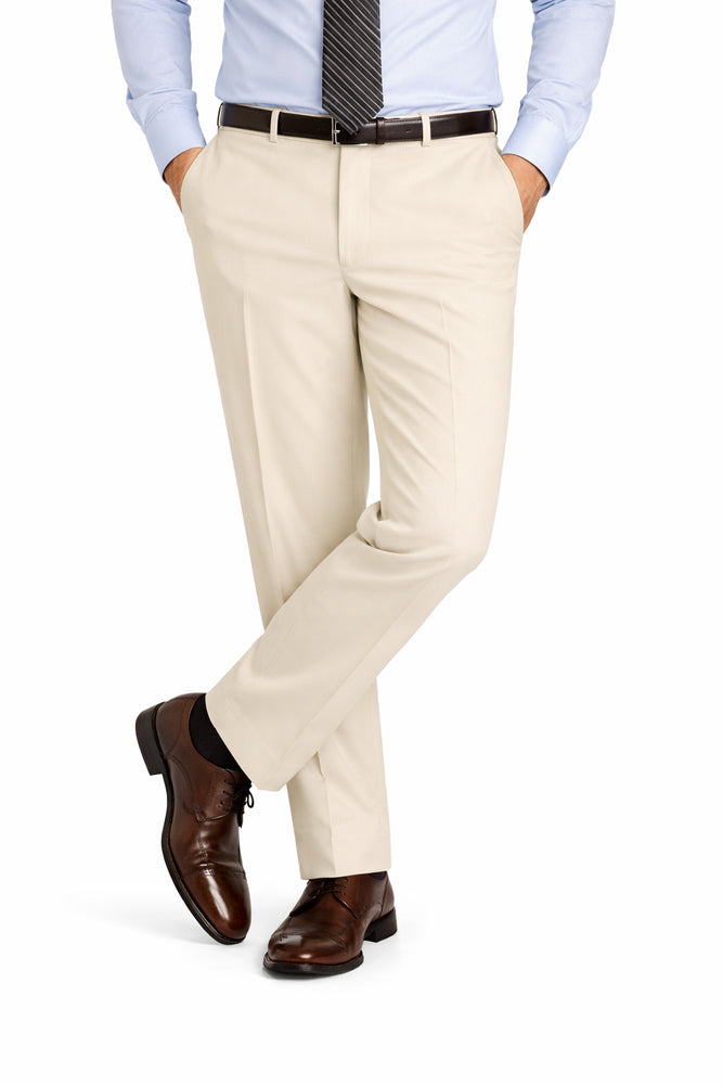 Mens Ivory Dress Pants - Cream Pants - Off White Slacks