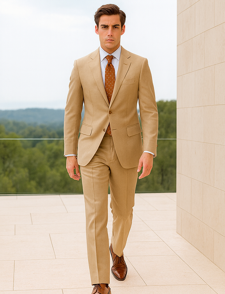 casual-khaki-suit-look