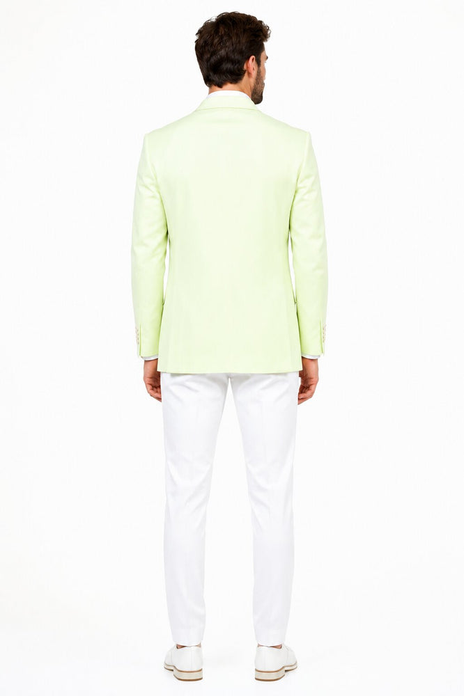 Mint Green Blazer - Light Green Blazer For Men