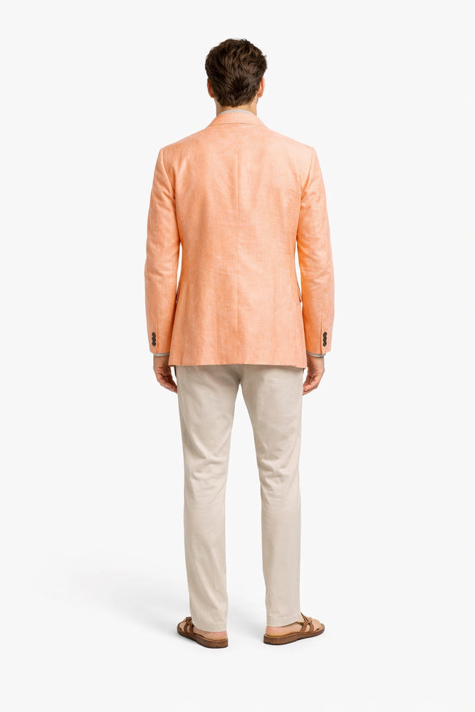 Mens Blazer - Coral Sport Coat - Summer Blazer