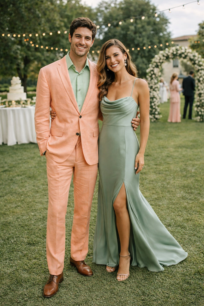 Mens Blazer - Coral Sport Coat - Summer Blazer