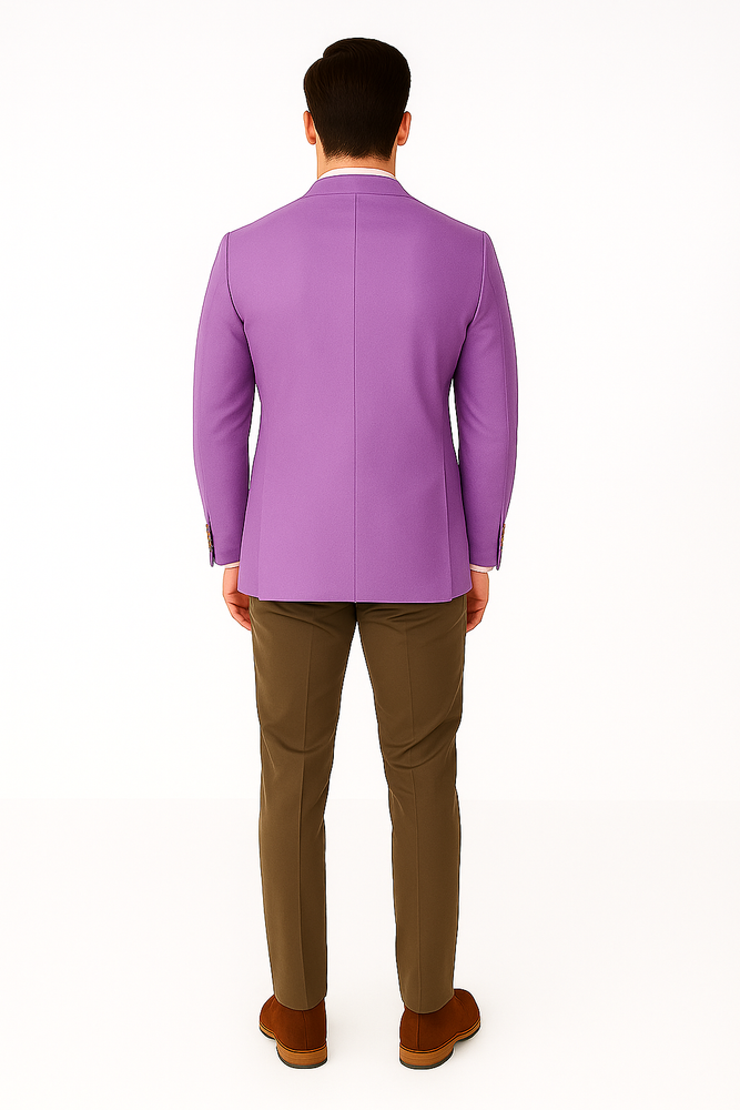 Mens Linen Blazer - Lavender Linen Sport Coat - Summer Blazer