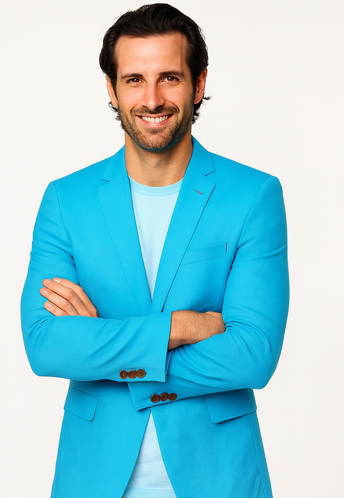 mens-linen-blazer-turquoise