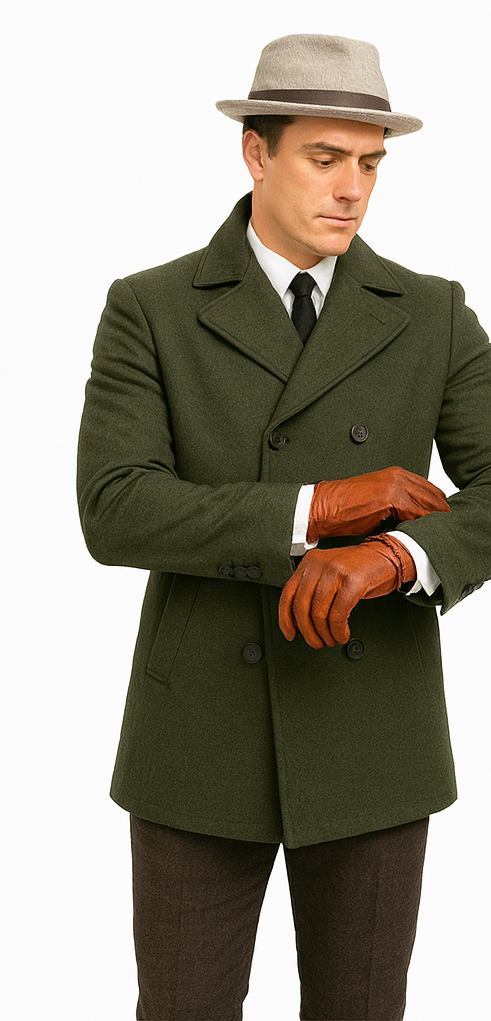 mens-olive-green-designer