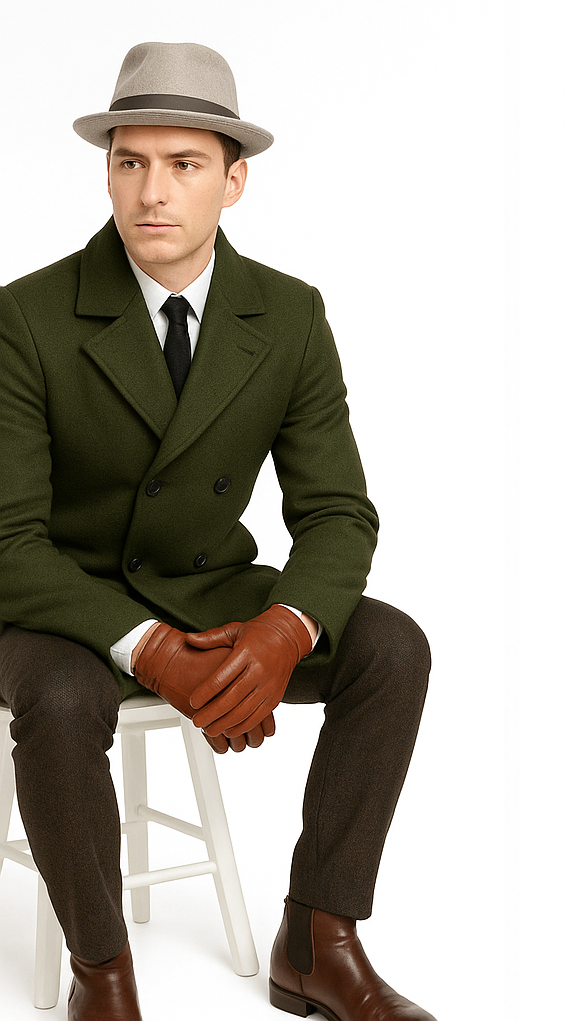 mens-olive-green-designer